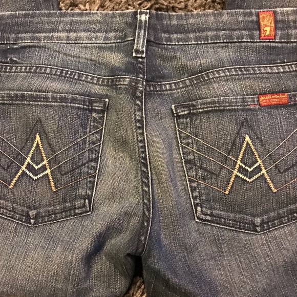 7 For All Mankind “A” Pocket Jeans - Picture 1 of 5